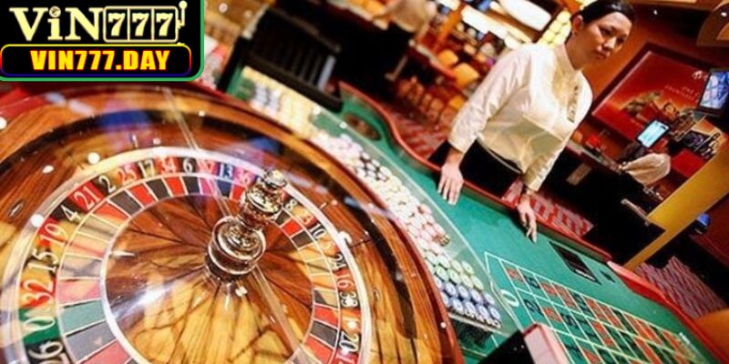 Vòng quay may mắn roulette casino VIN777