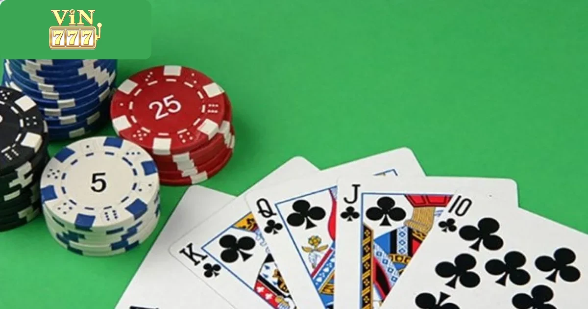 Hướng Dẫn Cá Cược Game Bài Poker Vin777 Đơn Giản 3 Quy Tắc Chơi Poker